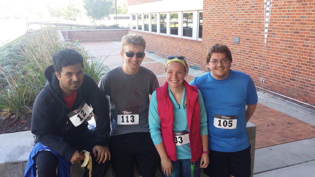 From left to right: Anuraag, Ben, Kiva, and Sam.