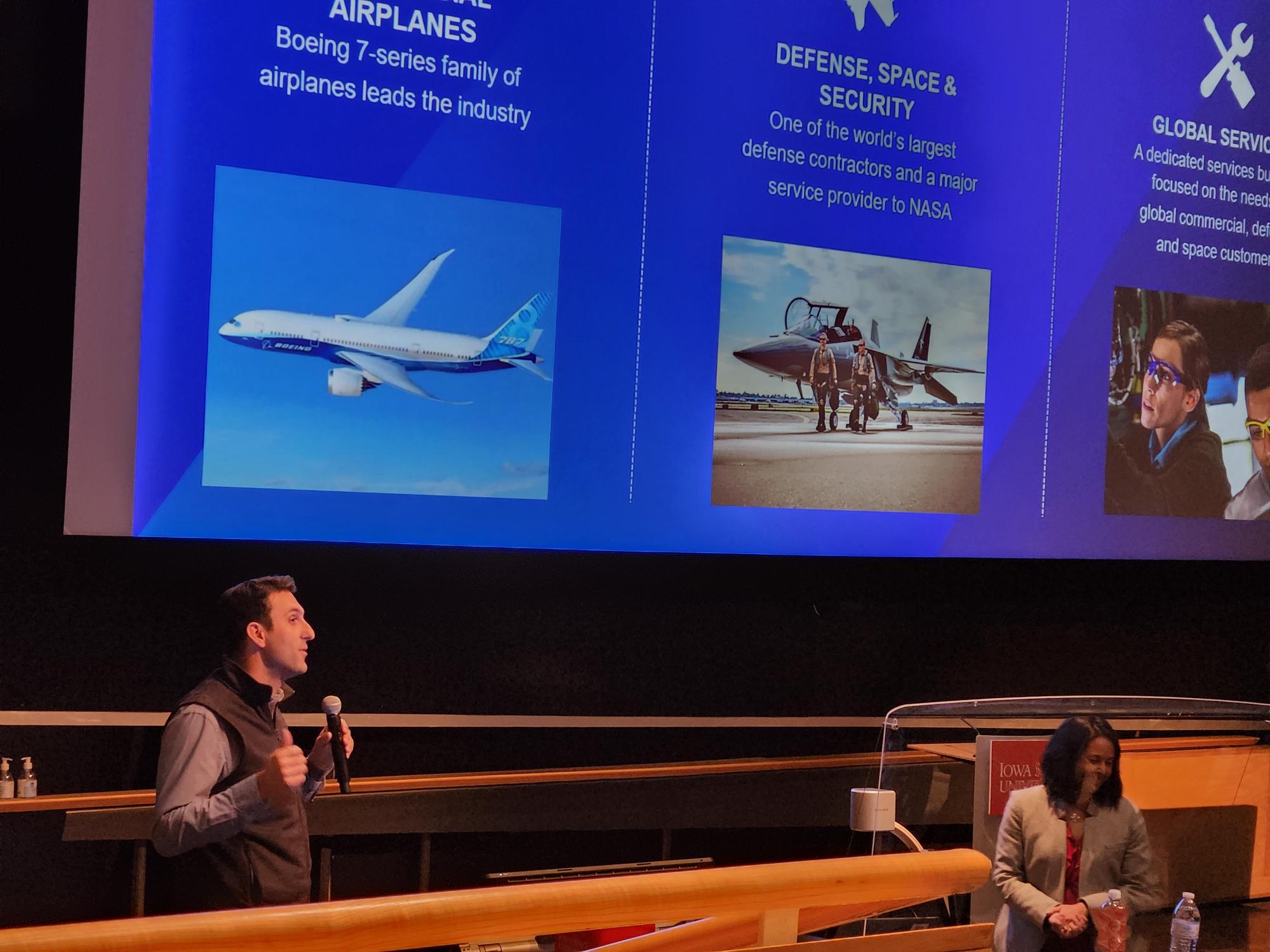 Boeing Speaker Event
